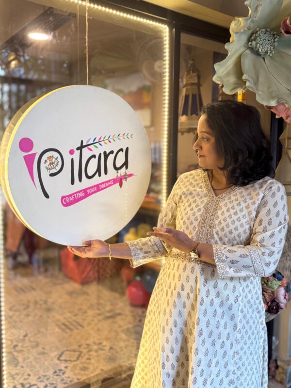 Ivory Bagh Hand Block Printed Cotton Kurti ipitara product buy online Bhopal Madhya Pradesh India (3)