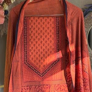 Orange Hand Block ipitara product buy online Bhopal Madhya Pradesh India (5)