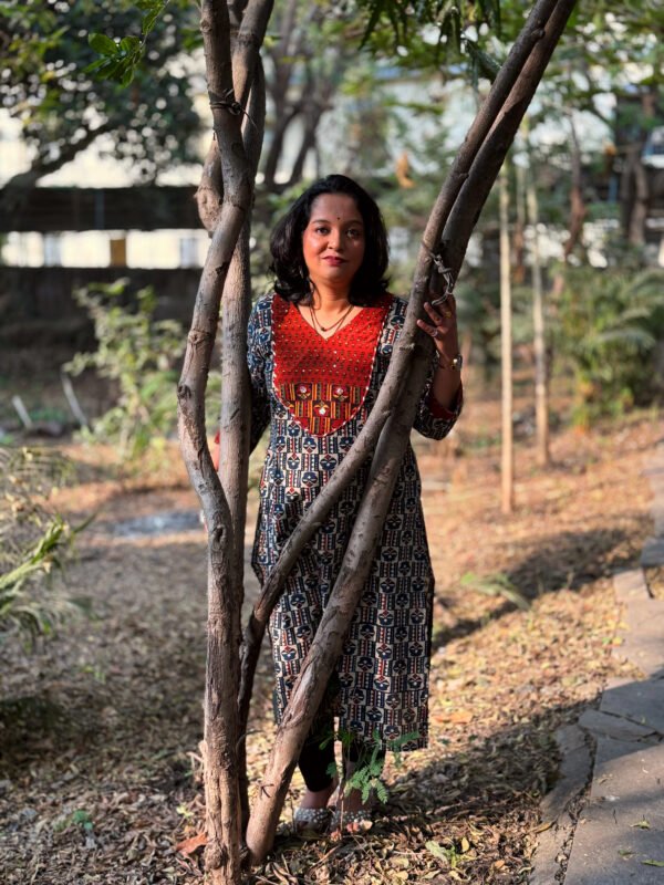 Regal Rust Kurti ipitara product buy online Bhopal Madhya Pradesh India (4)