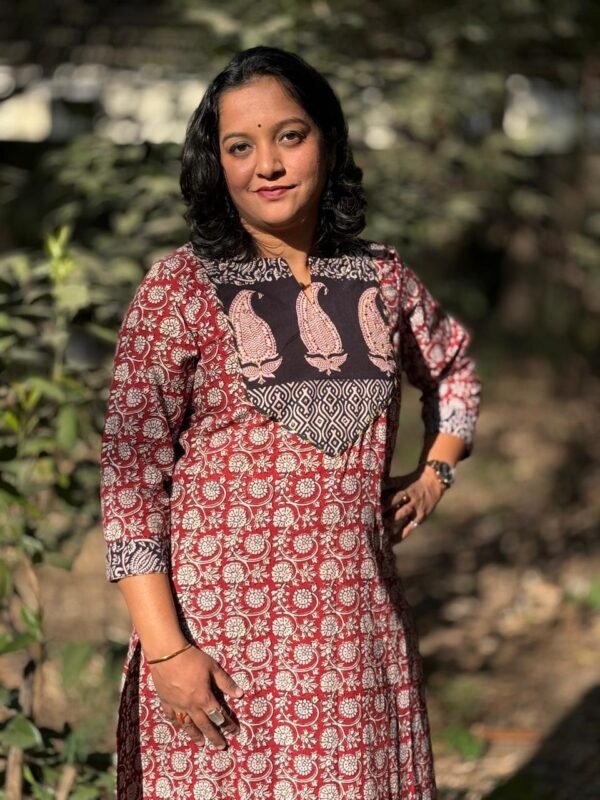 Sangria Bliss Bagh Kurti