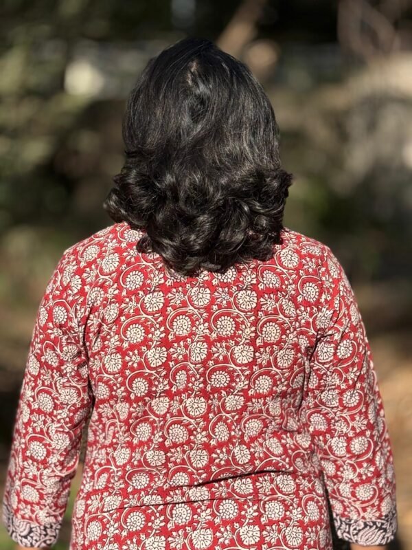 Sangria Bliss Bagh Kurti - Image 5